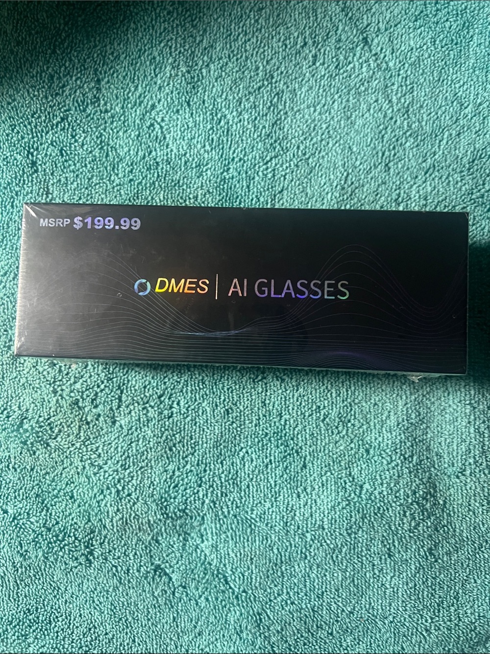 AI Glasses — Black Smart Wearable